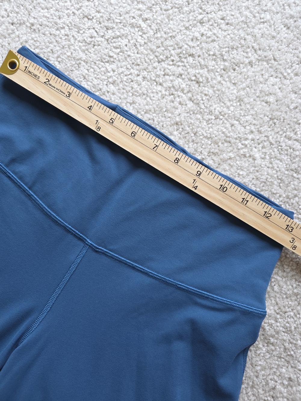 Athleta‎ Wide-Leg High Waist Pants - Teal Size Medium Petite - Picture 8 of 12